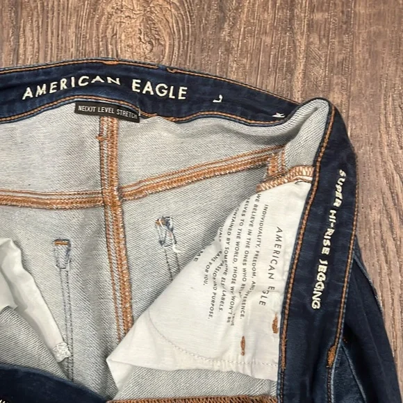 American Eagle Jeggings Super High Rise - Picture 2 of 5